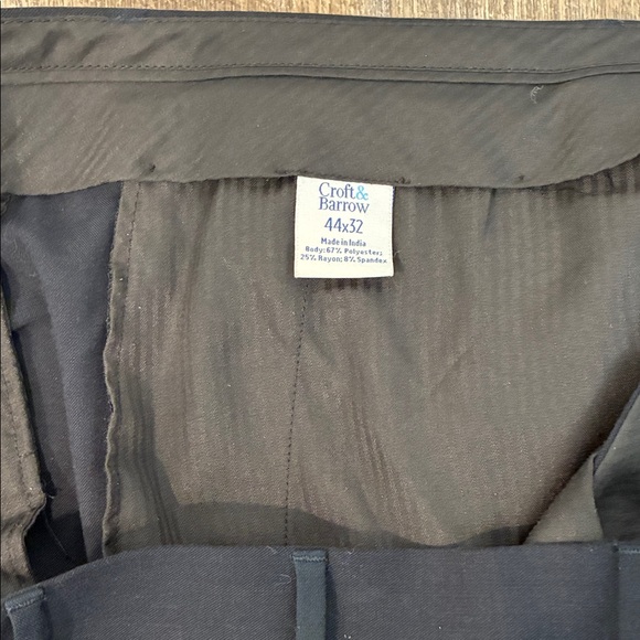 Croft & Barrow navy blue Men's Suit classic fit - Picture 3 of 10